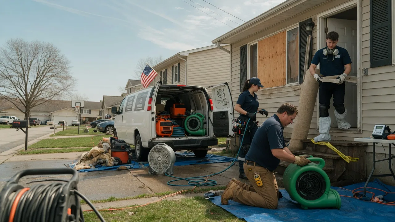 Water Damage Restoration in Weddington, NC near me